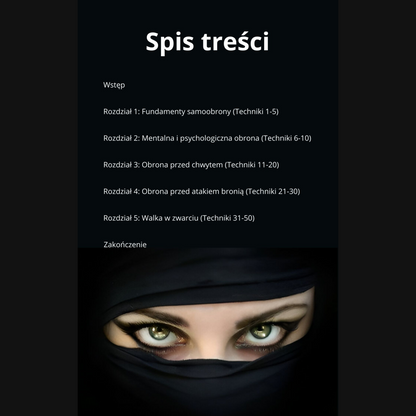 50 Technik Samoobrony dla Kobiet